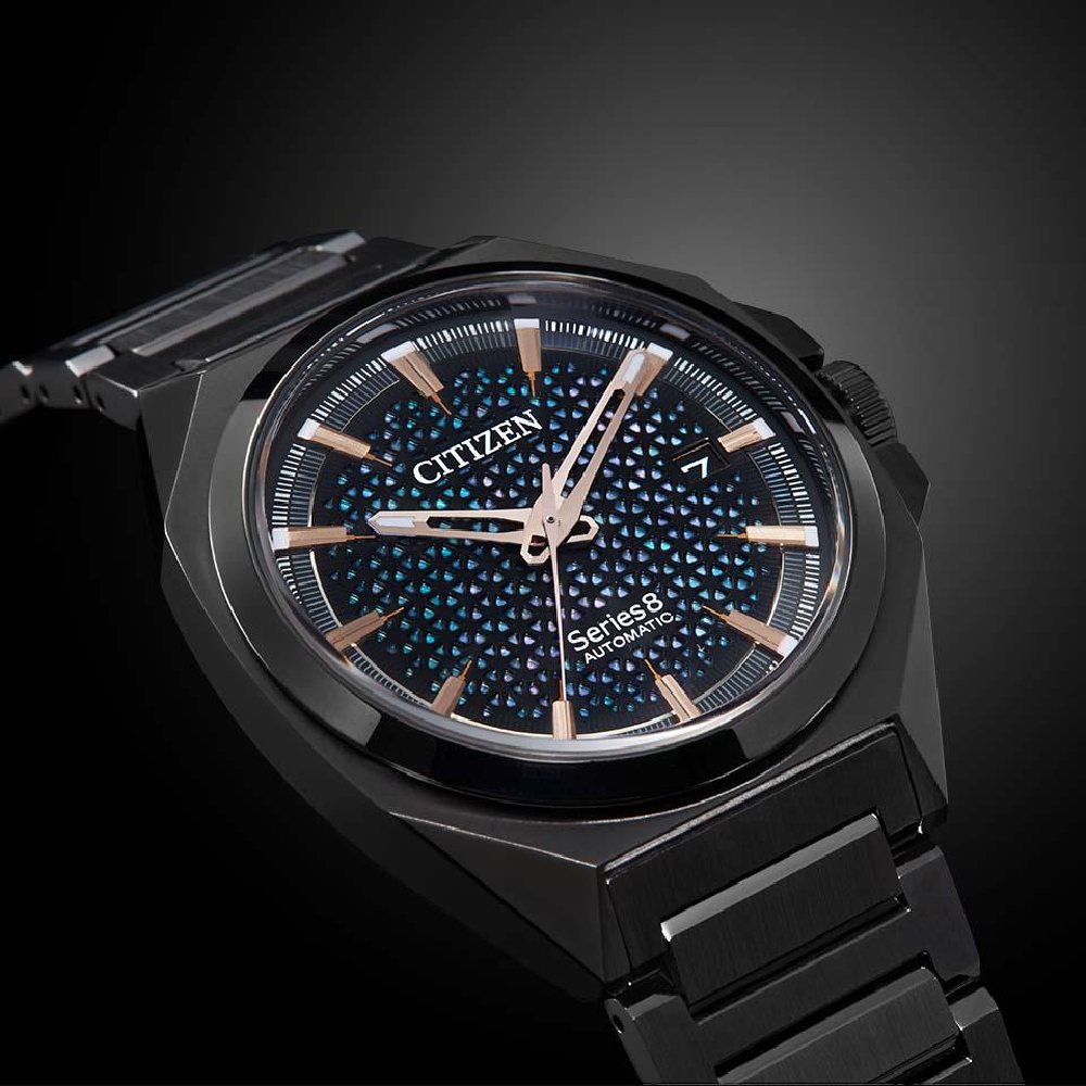 Citizen Herrenuhr Series 8 schwarz Automatik NA1015-81Z