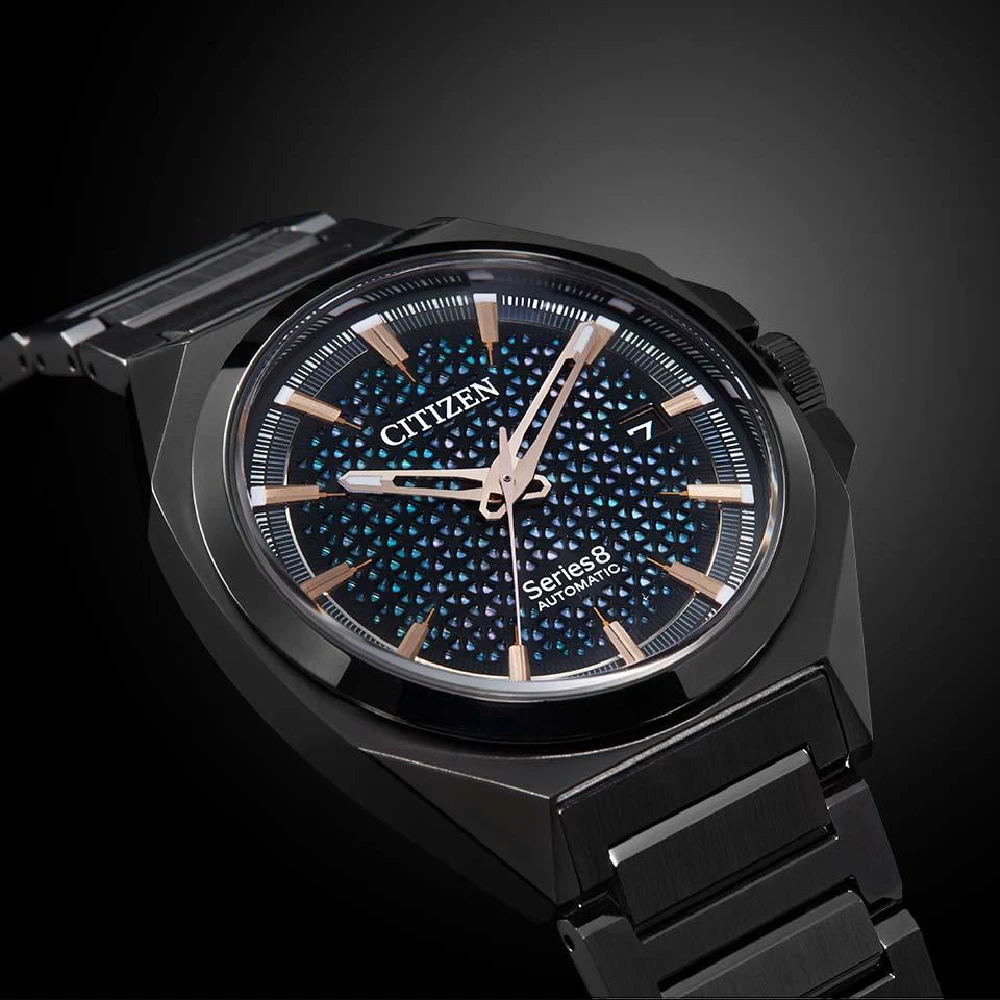 Citizen Herrenuhr Series 8 schwarz Automatik NA1015-81Z