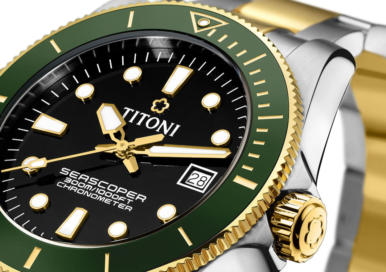 Titoni Seascoper Herrenuhr 83300 SY-GN-248