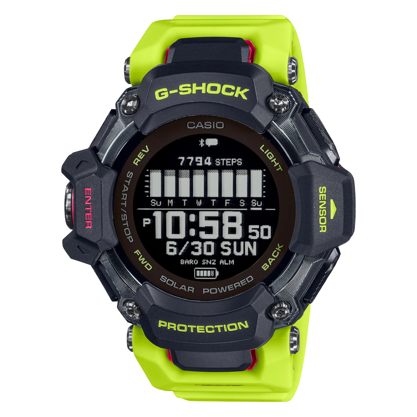 G-SHOCK G-SQUAD Herrenuhr GBD-H2000-1A9ER
