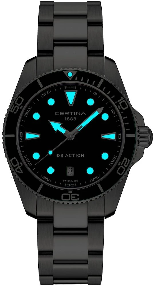 Certina DS Action Quarz Datum Herrenuhr C048.410.11.091.00