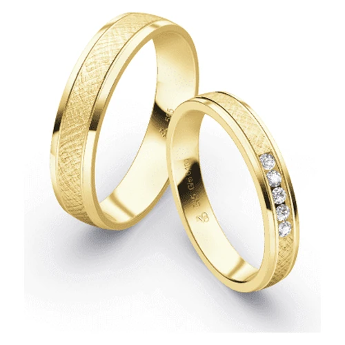 First Individual Love 3D Yellow – Two Trauringpaar Rauschmayer 73-03039 / 72-03039