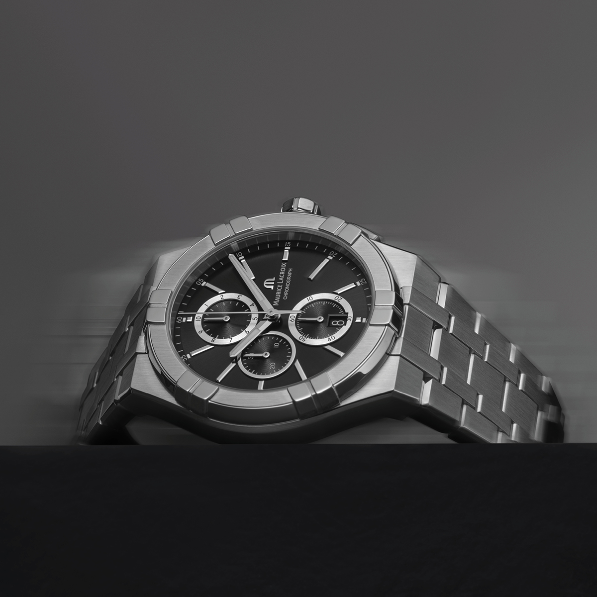 Maurice Lacroix Aikon Quarz Chronograph Herrenuhr AI1118-SS002-330-1