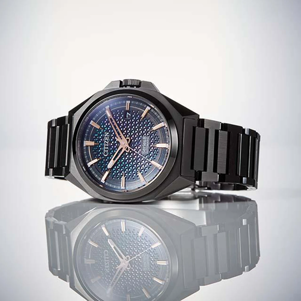 Citizen Herrenuhr Series 8 schwarz Automatik NA1015-81Z