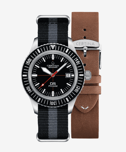 Certina DS Automatik Herrenuhr inklusive Leder Ersatzarmband C036.407.16.050.00