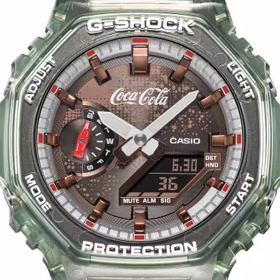 Casio Herrenuhr G-Shock Classic Coca-Cola GA-2100CC-3AER