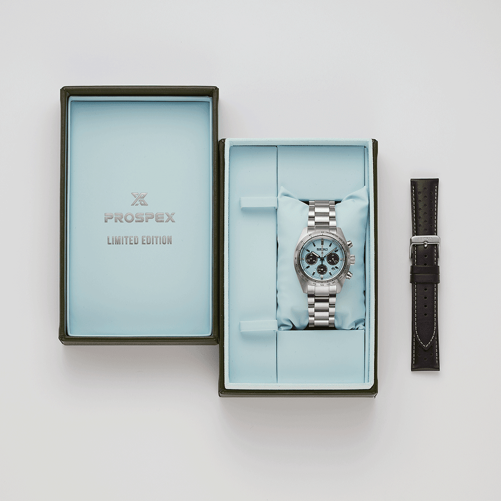 Seiko Prospex Speedtimer Limited Edition Solar Chronograph Herrenuhr SSC937P1