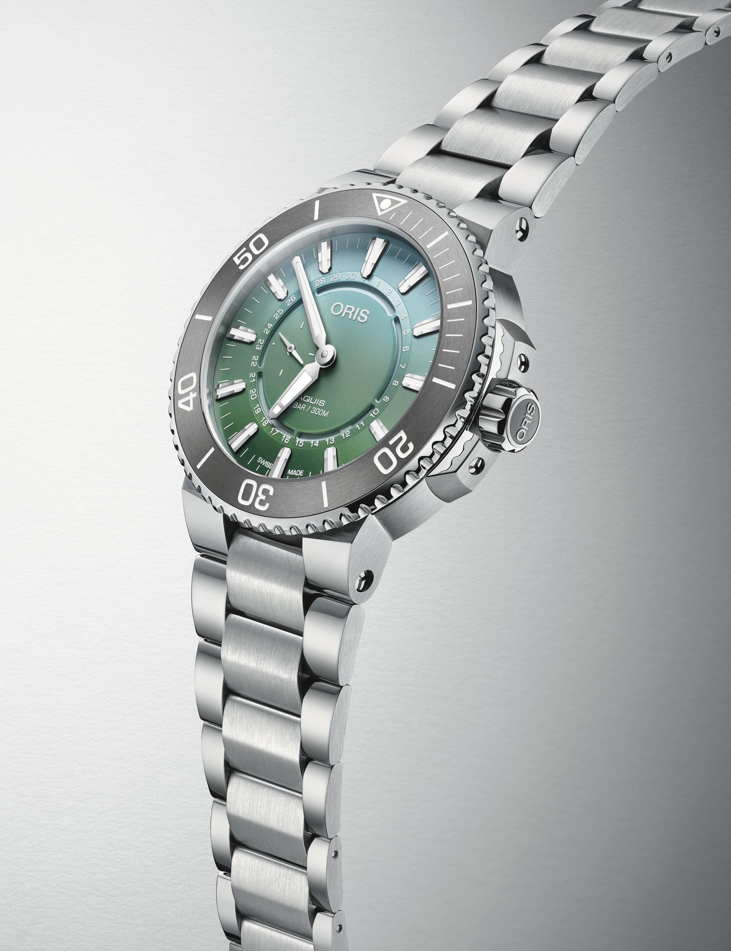Oris Herrenuhr Aquis Dat Watt Limited Edition II, 01 743 7734 4197-Set