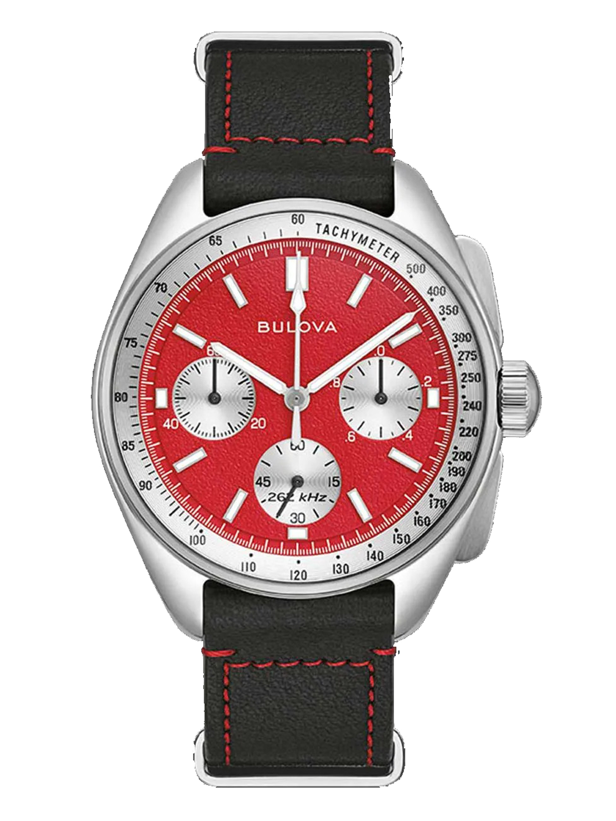 Pre-owned Bulova Lunar Pilot Chronograph Herrenuhr 96K115 
