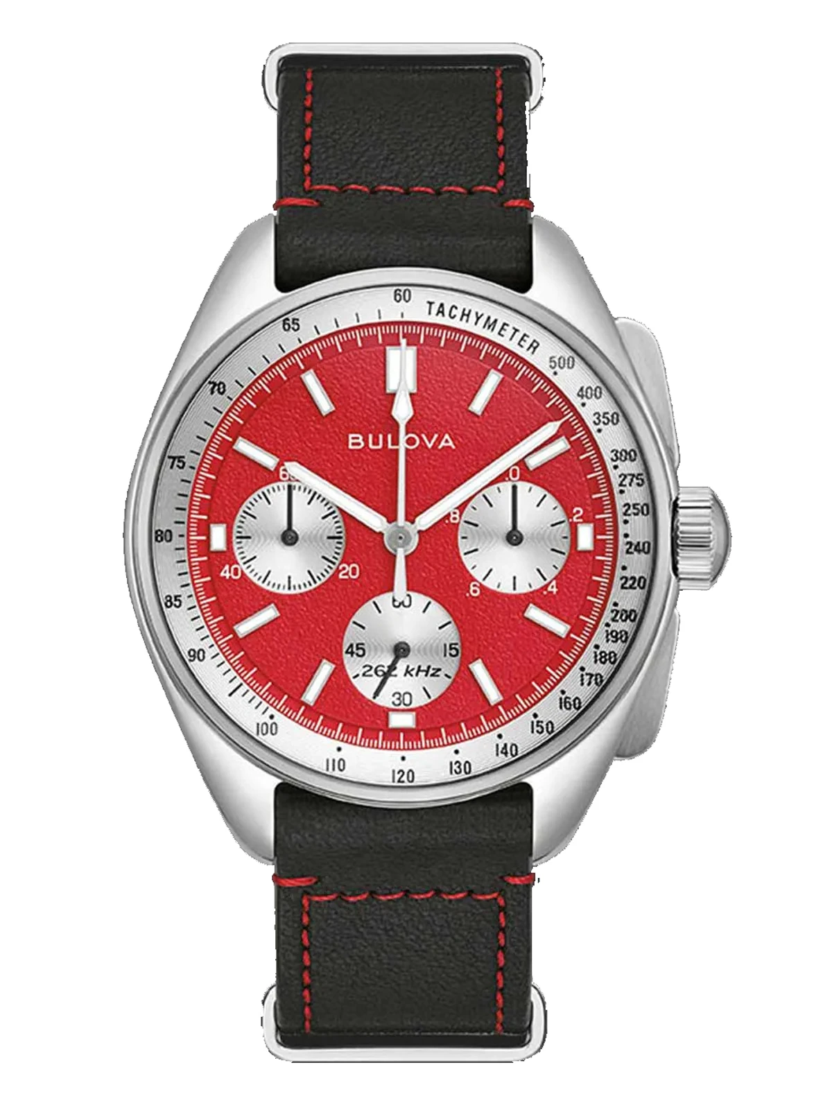 Pre-owned Bulova Lunar Pilot Chronograph Herrenuhr 96K115 