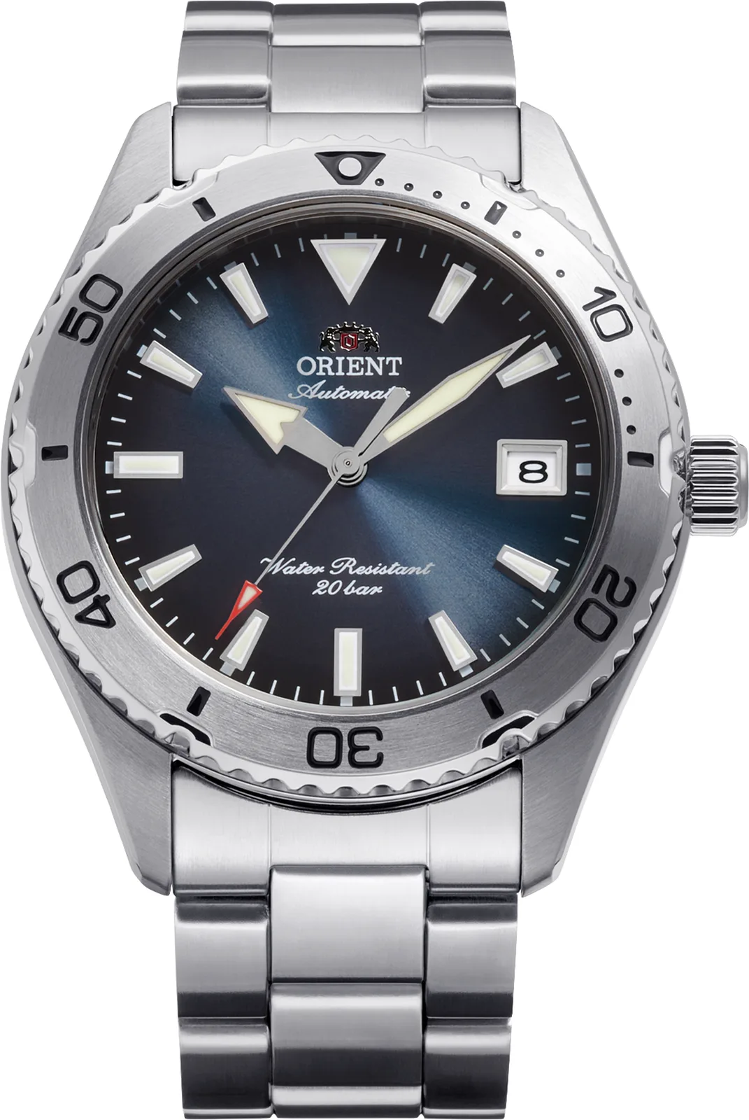 Orient Mako Automatik 39,9 mm Blau Herrenuhr RA-AC0Q14L30B