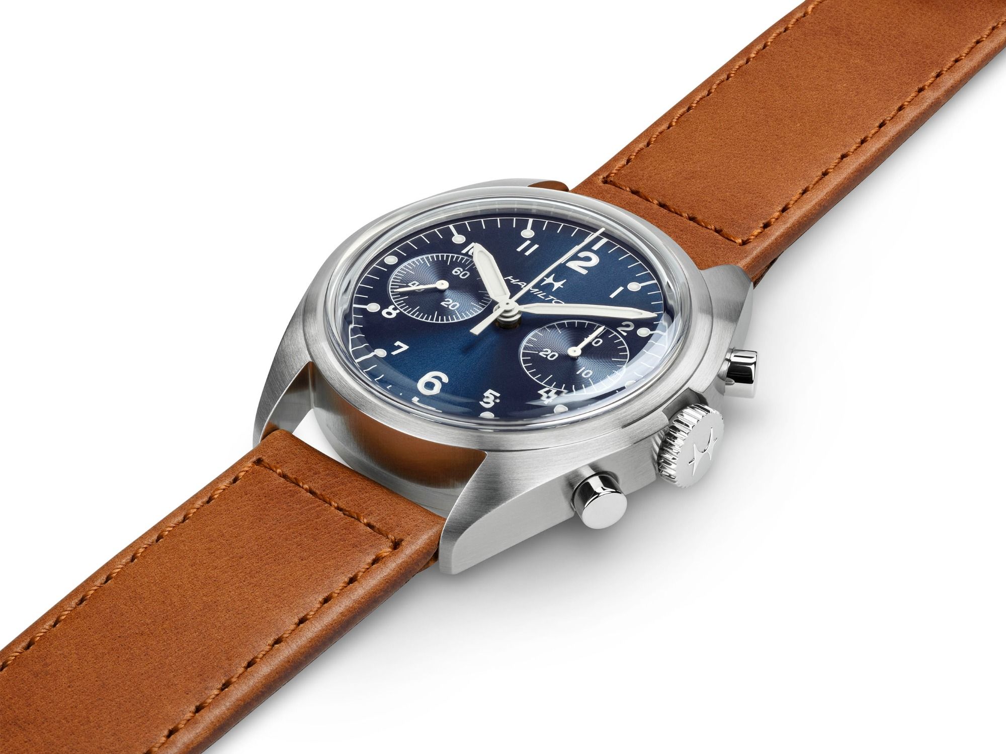 Hamilton Khaki Aviation Pilot Pioneer Mechanical Chronograph Herrenuhr H76409540