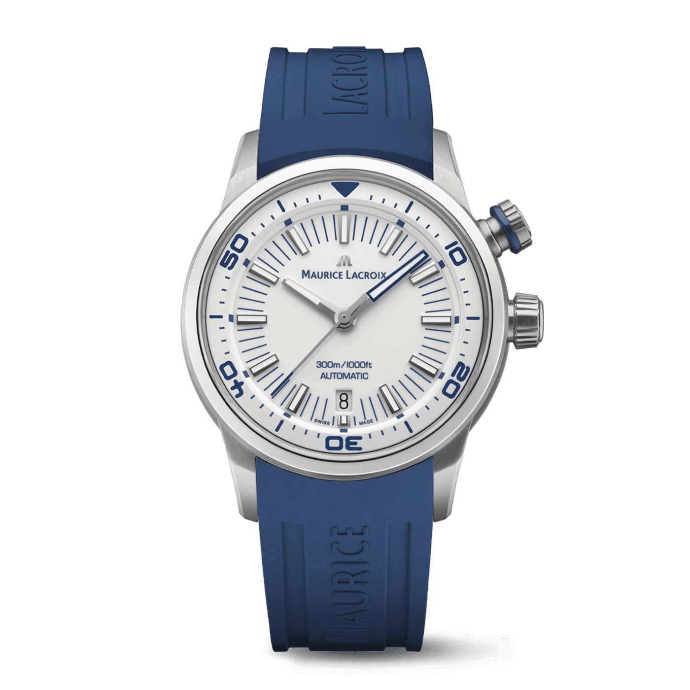 Maurice Lacroix Pontos S Diver Herrenuhr mit Wechselband PT6248-SS00L-130-4