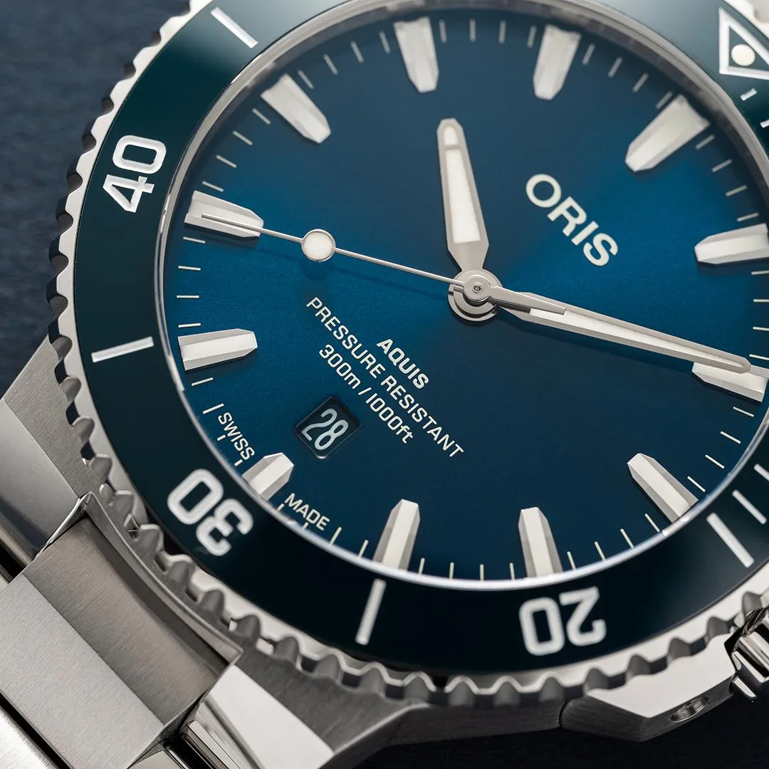Oris Aquis Date Automatik Herrenuhr , 01 733 7789 4135-07 8 23 04PEB