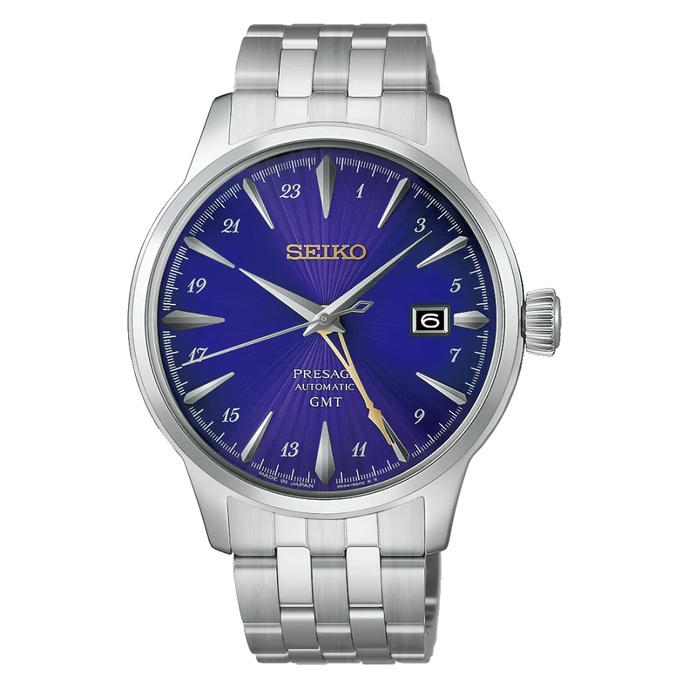 Seiko Presage Cocktail Time GMT Seiko 145th Anniversary Limited Edition 40mm Herrenuhr HCB006J1