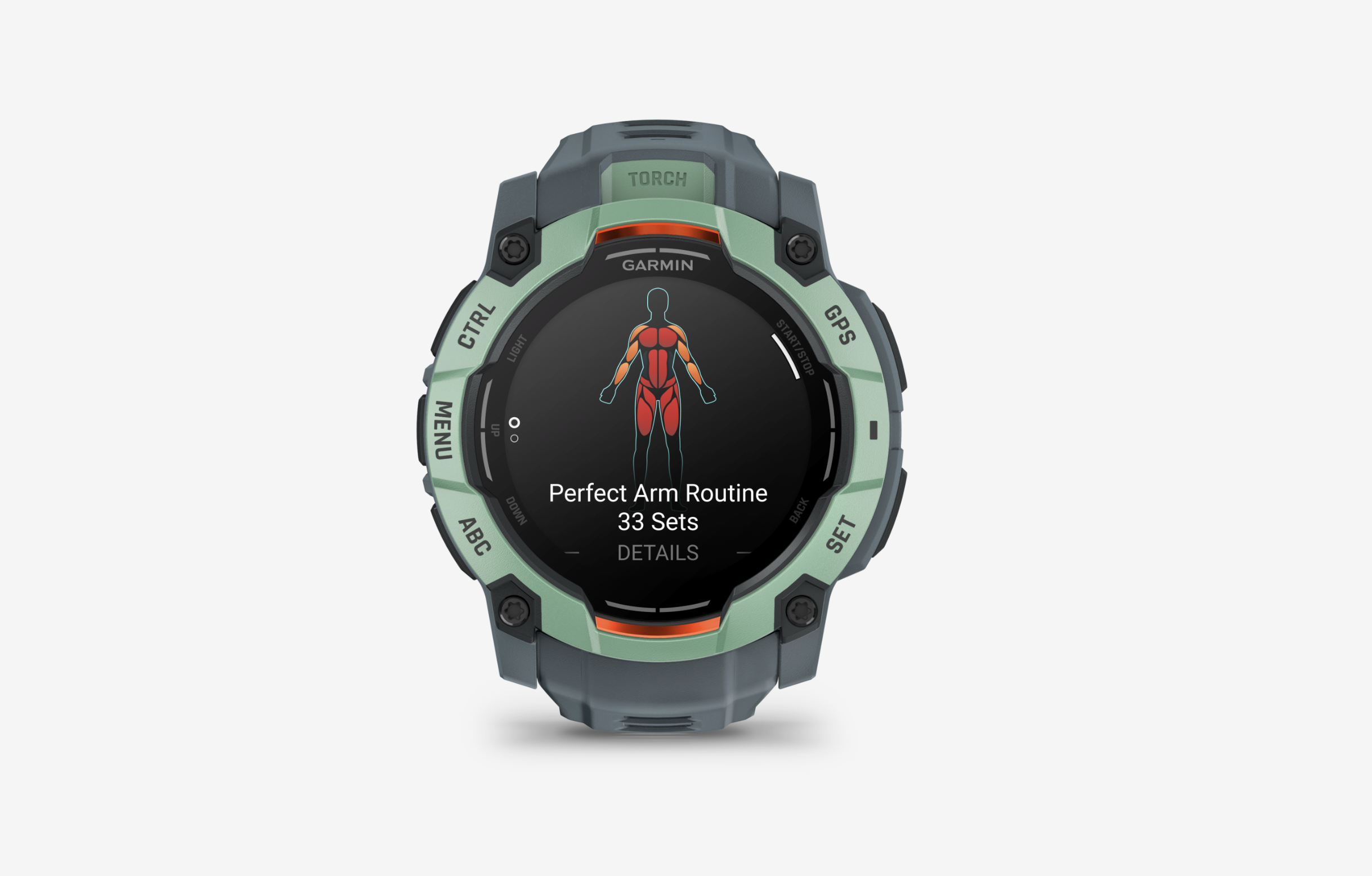  Garmin Instinct® 3 AMOLED 010-03020-01 - 50 mm Twilight/Neo Tropic mit Silikon-Wechselarmband 26 mm Twilight