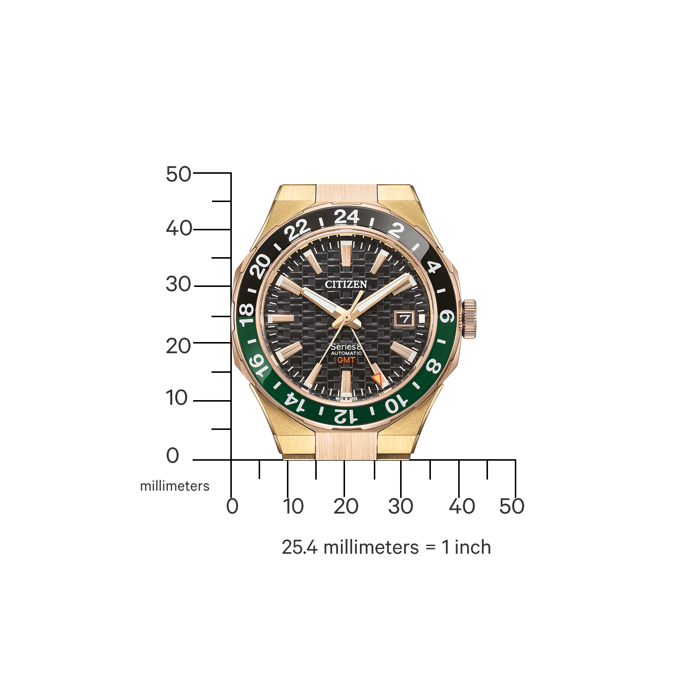 Citizen Series 8 Automatik Herrenuhr NB6033-51E