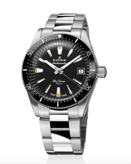 Edox SkyDiver 38 Date Automatic Limited Edition Herrenuhr 80131 3NM NIB