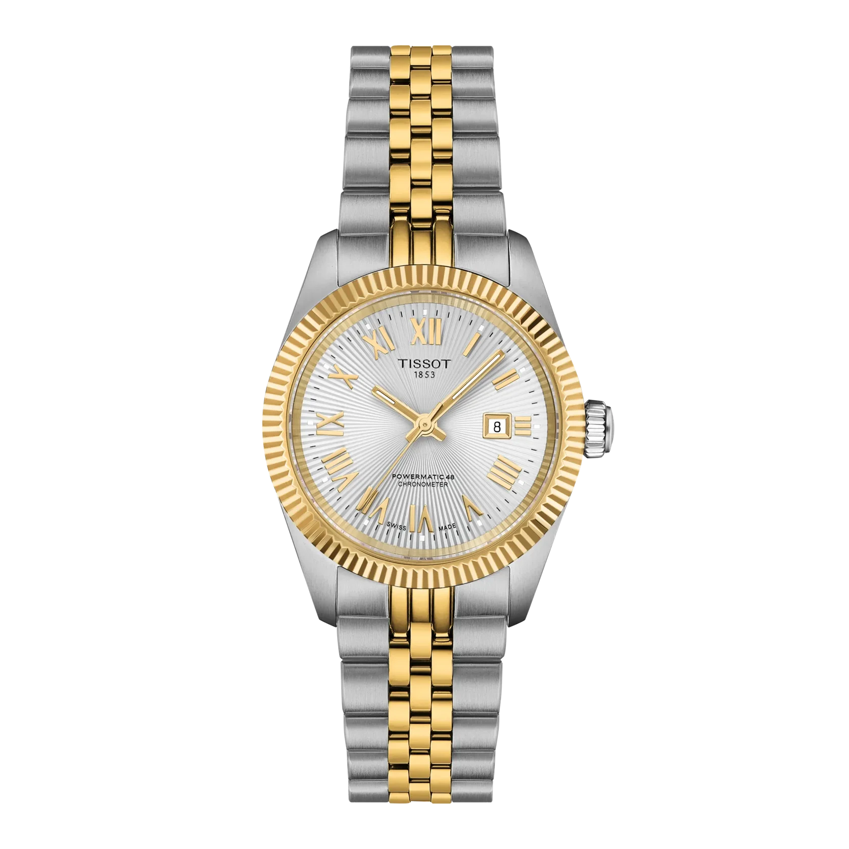 Tissot Ballade 30mm, Edelstahl, 48 Stunden Gangreserve, Automatikwerk Damenuhr T156.208.22.033.01