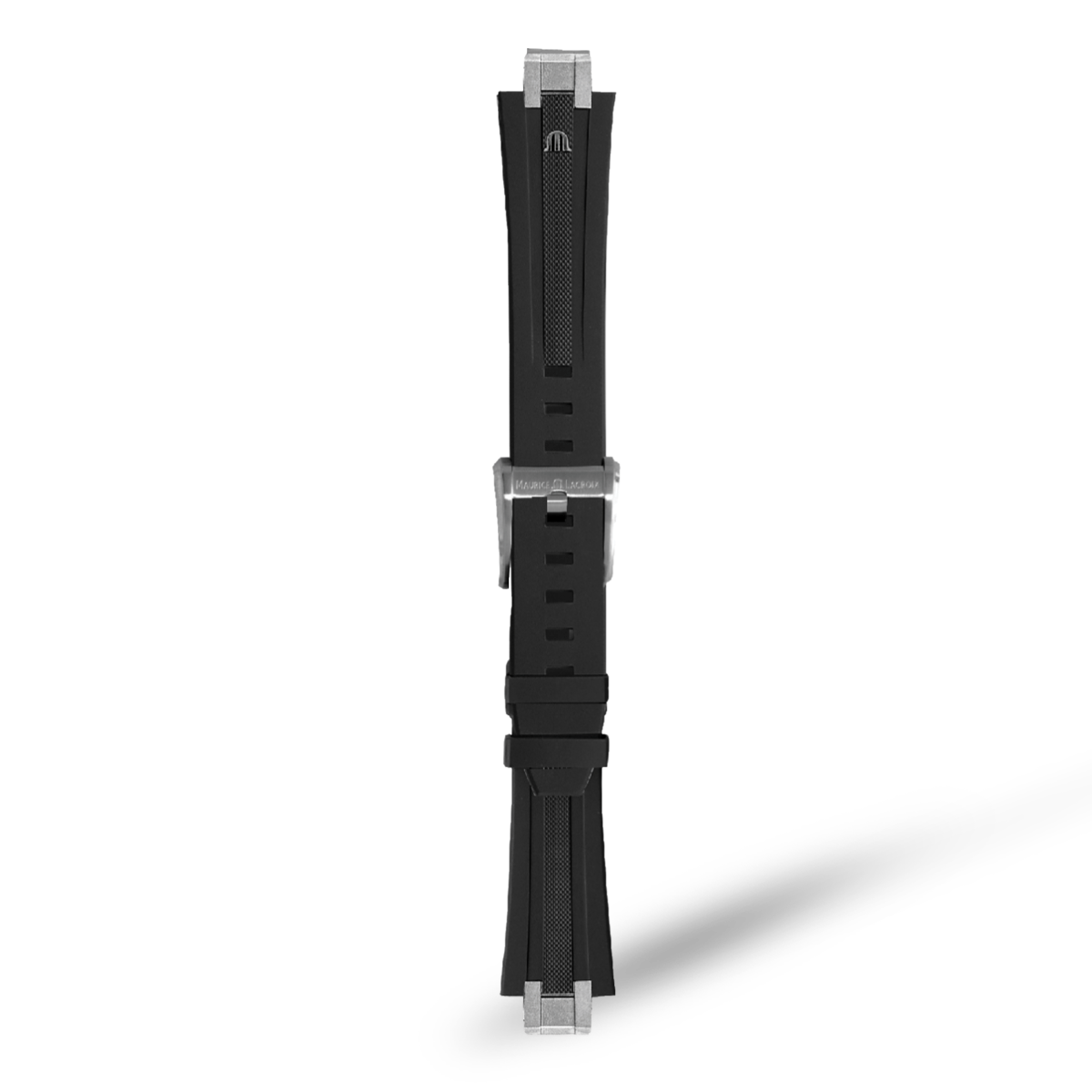 Maurice Lacroix Ersatzarmband Kautschuk Schwarz 25 mm ML822-005022