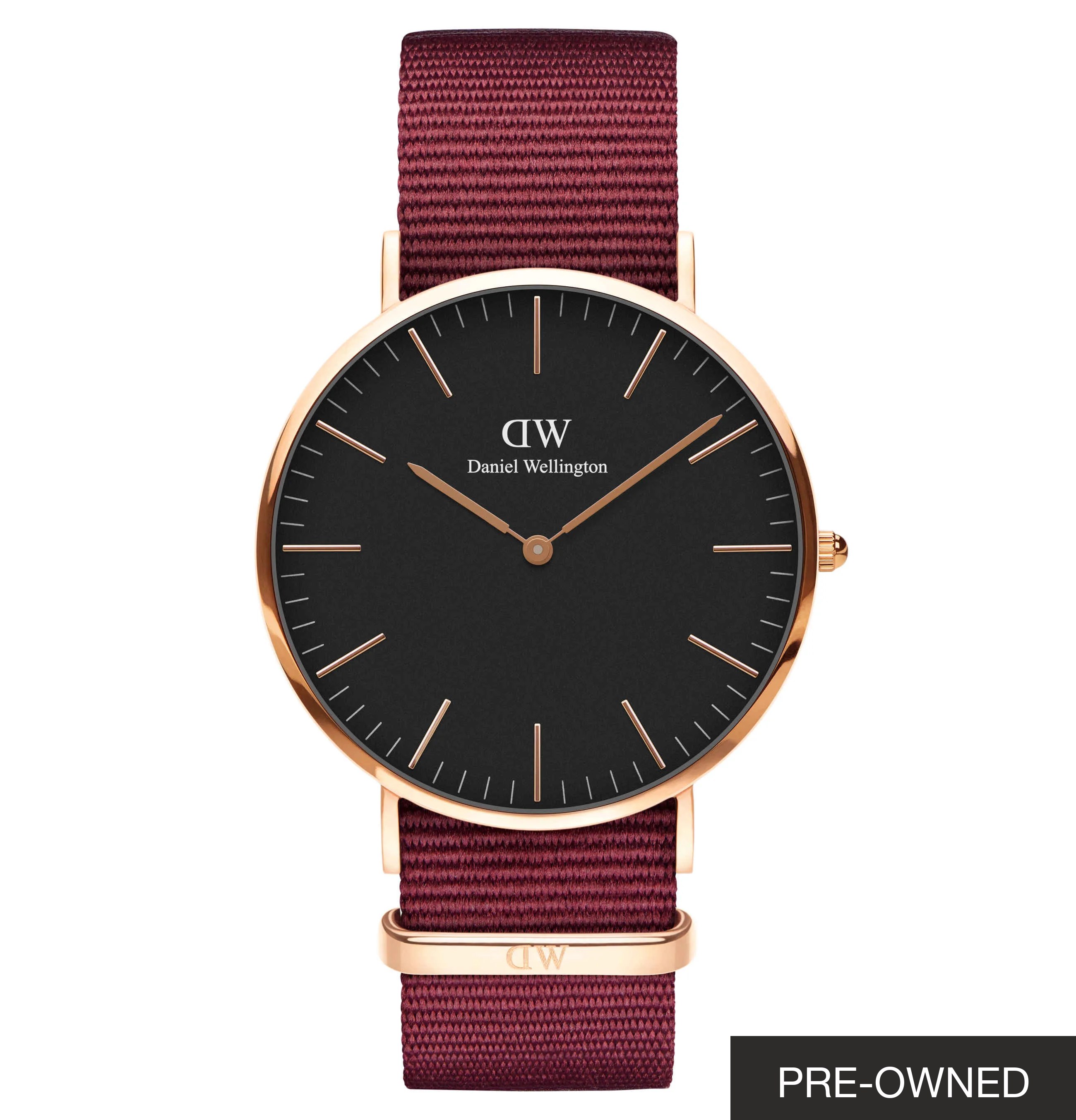 Pre-Owned · Daniel Wellington DW00100269 Classic Black Roselyn Herrenuhr 40mm