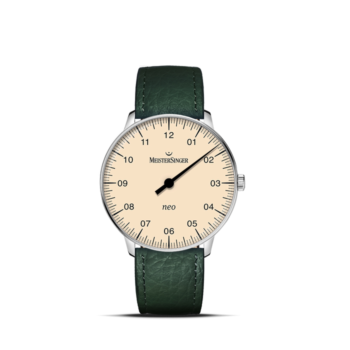 Meister Singer Neo Automatik, Elfenbein Herrenuhr NES903