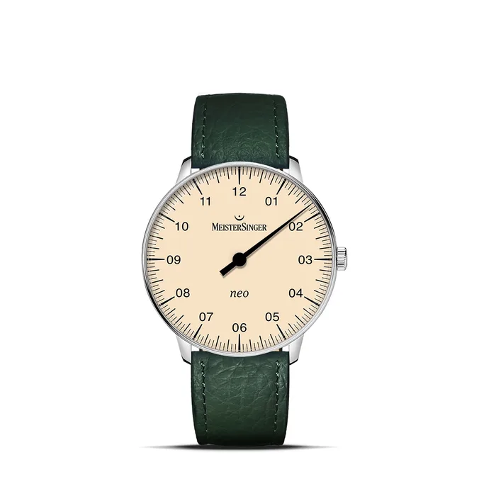 Meister Singer Neo Automatik, Elfenbein Herrenuhr NES903