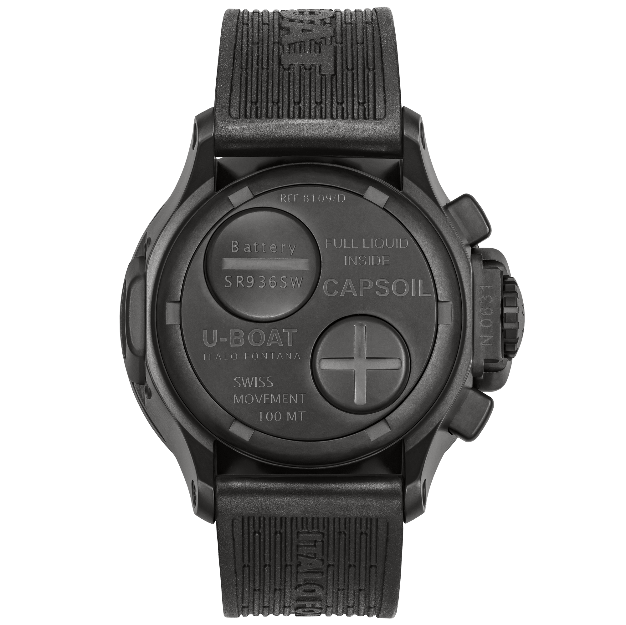 U-Boat Capsoil Chrono DLC Herrenuhr 8109D