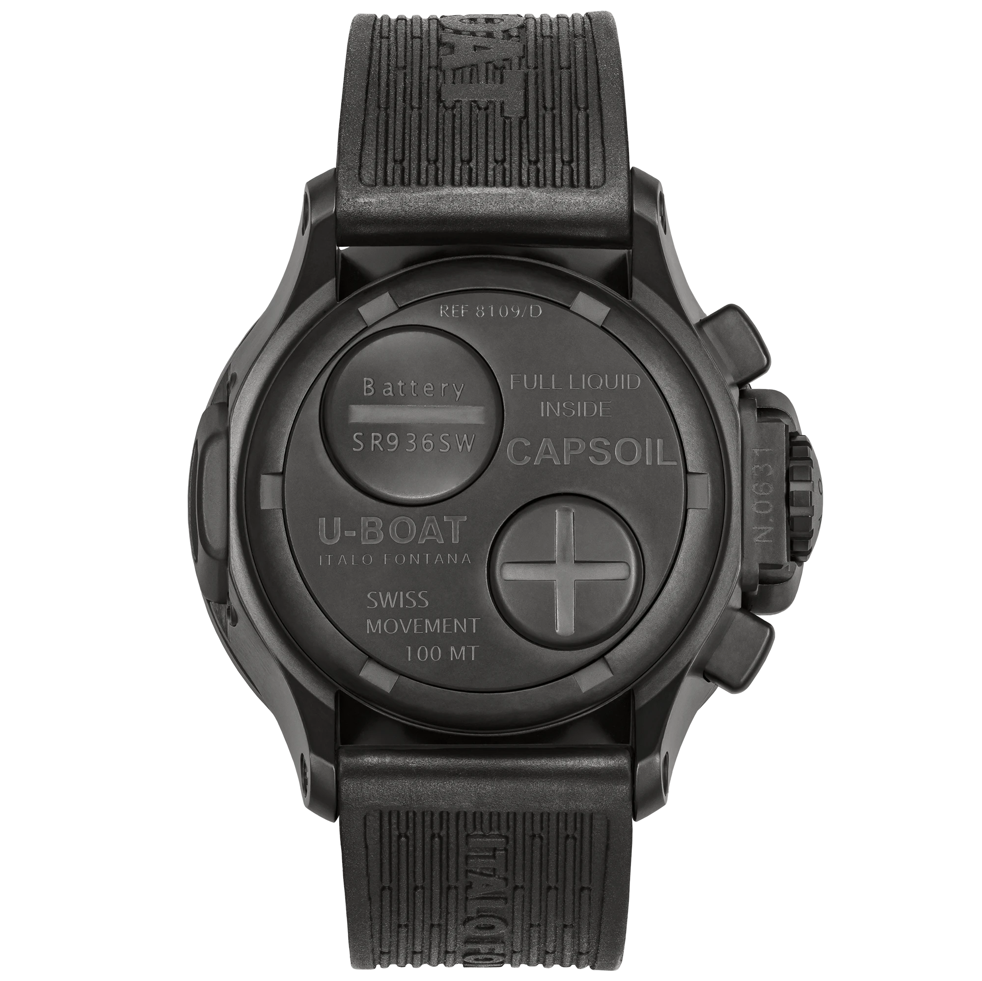 U-Boat Capsoil Chrono DLC Herrenuhr 8109D