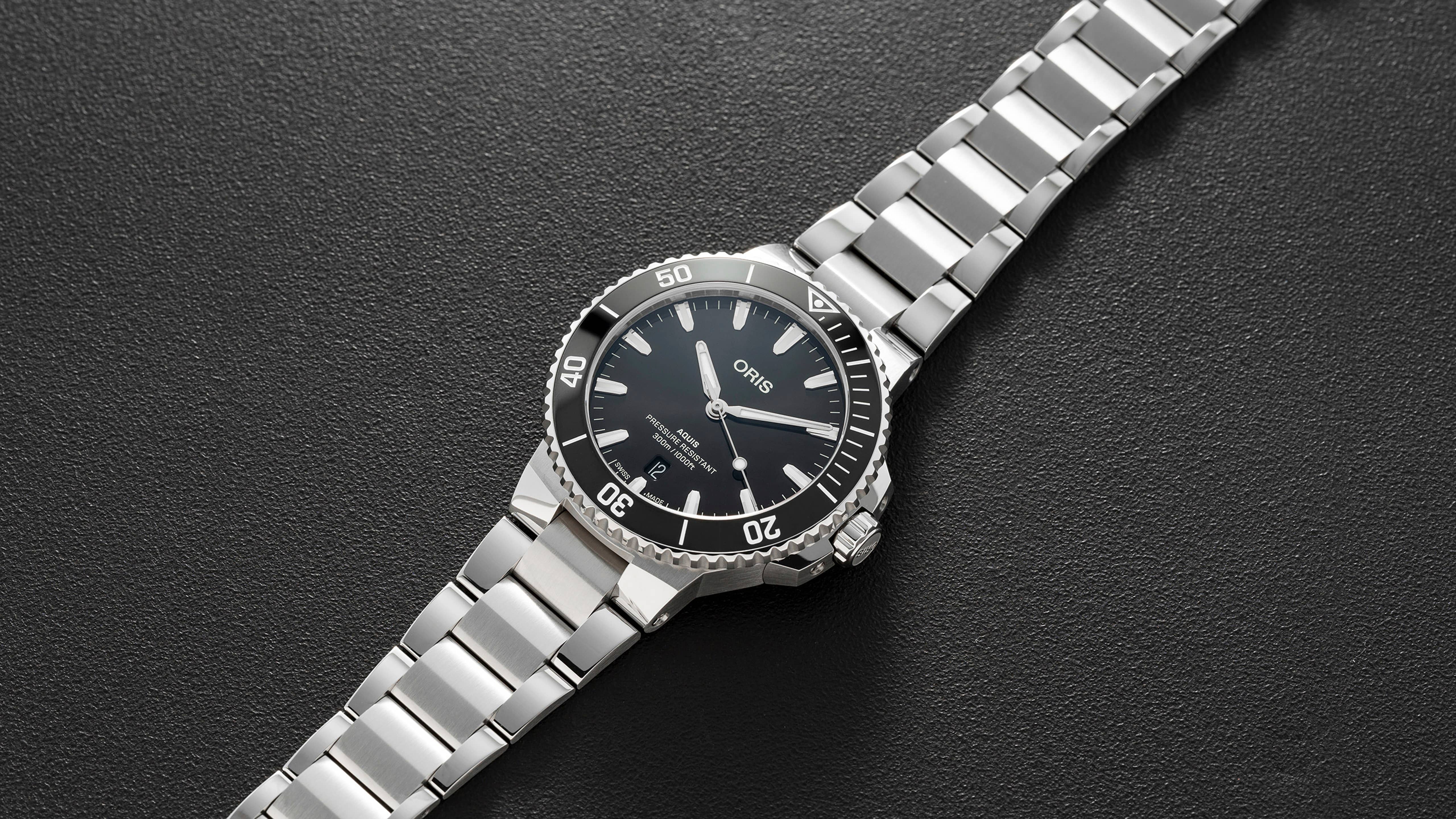 Oris Aquis Date Automatik Herrenuhr , 01 733 7787 4154-07 8 22 04PEB
