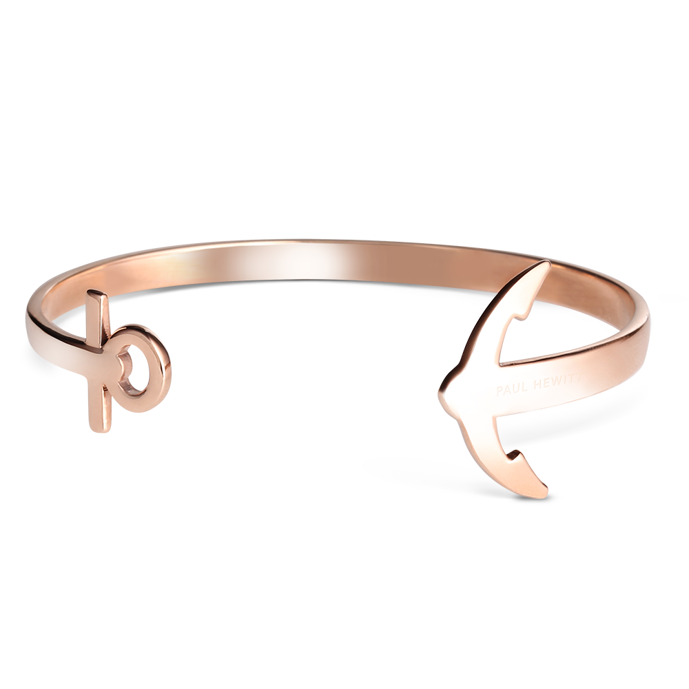Paul Hewitt Armreif ANCUFF IP Rosegold S, PH-CU-R-S, 55 mm