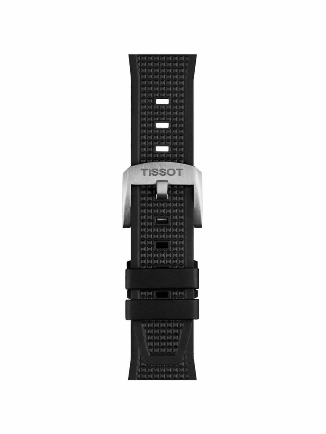 Tissot Ersatzarmband Silikon schwarz 12 mm für PRX T603.048.462