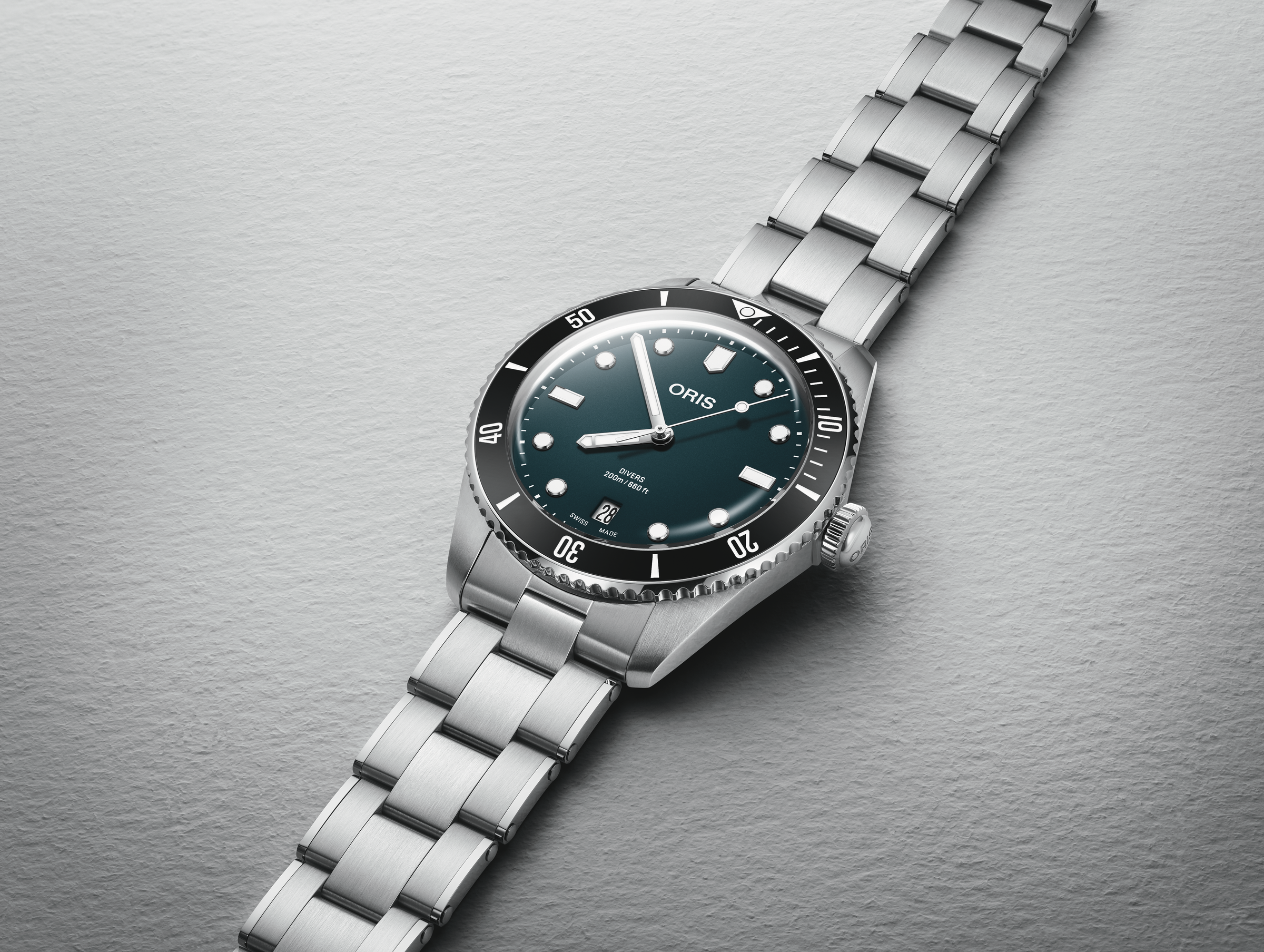 Oris Divers Date Automatik Herrenuhr inklusive Ersatzarmband, 01 733 7795 4055-Set