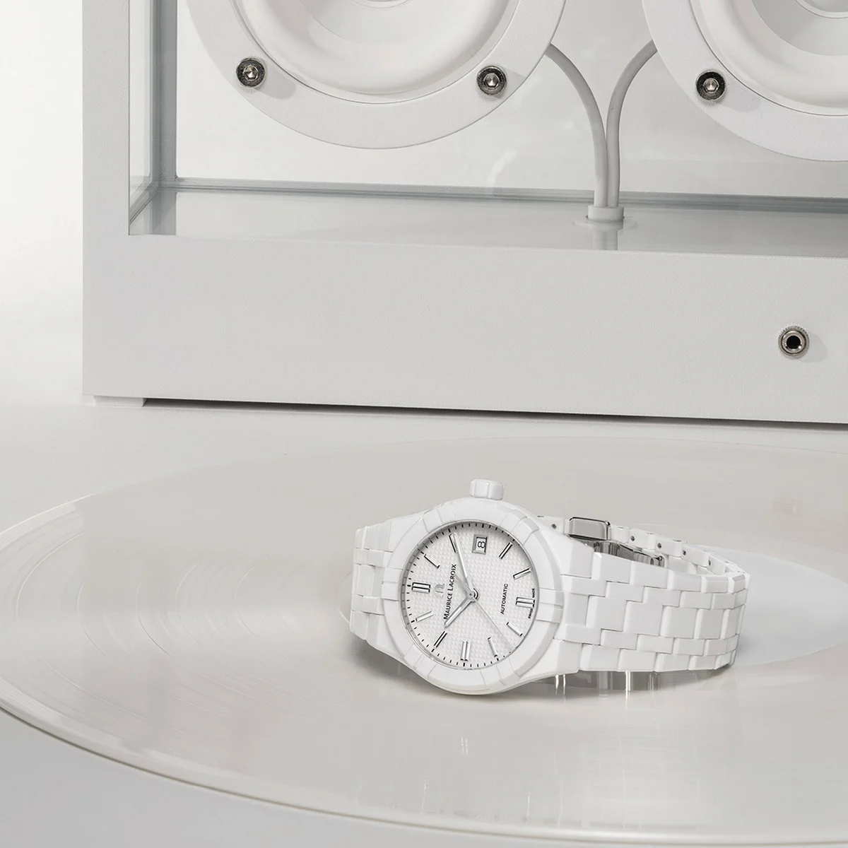 Maurice Lacroix Aikon Automatik Kermaik Herrenuhr AI6007-CRM72-130-7