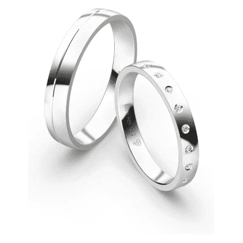First Individual Love 3D White – Two Trauringpaar Rauschmayer 73-03047 / 72-03047