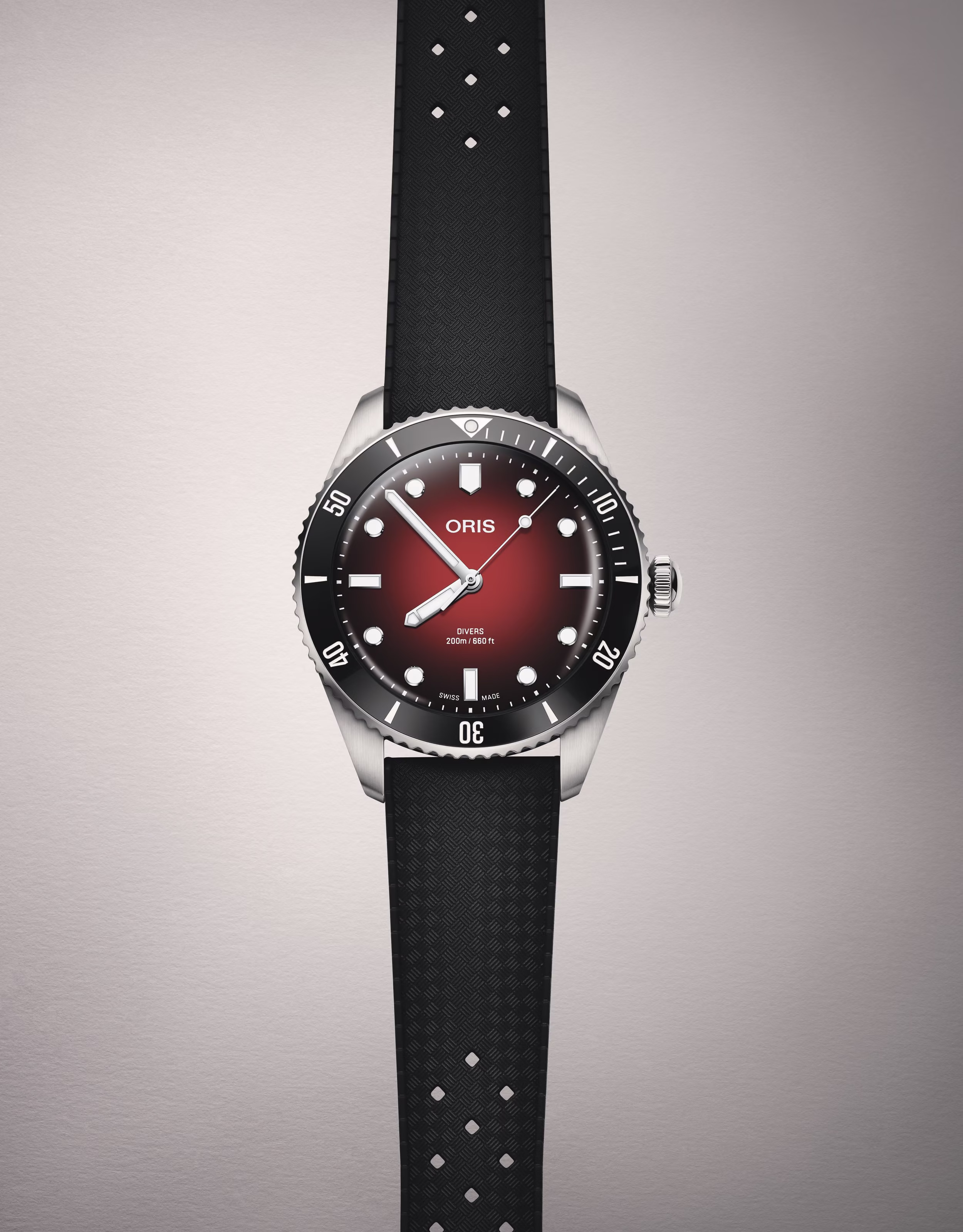 Oris Oris X RedBar Limited Edition II 39mm Taucheruhr Herrenuhr 01 733 7795 4018-Set