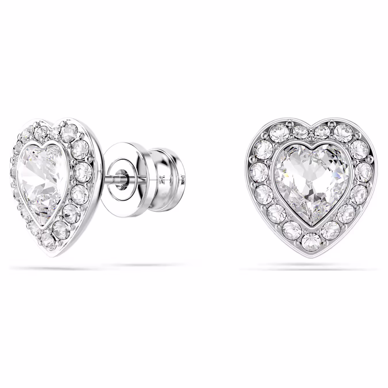 Swarovski  Ariana Grande x Swarovski Set Verschiedene Schliffe, Herz, Weiß, Rhodiniert