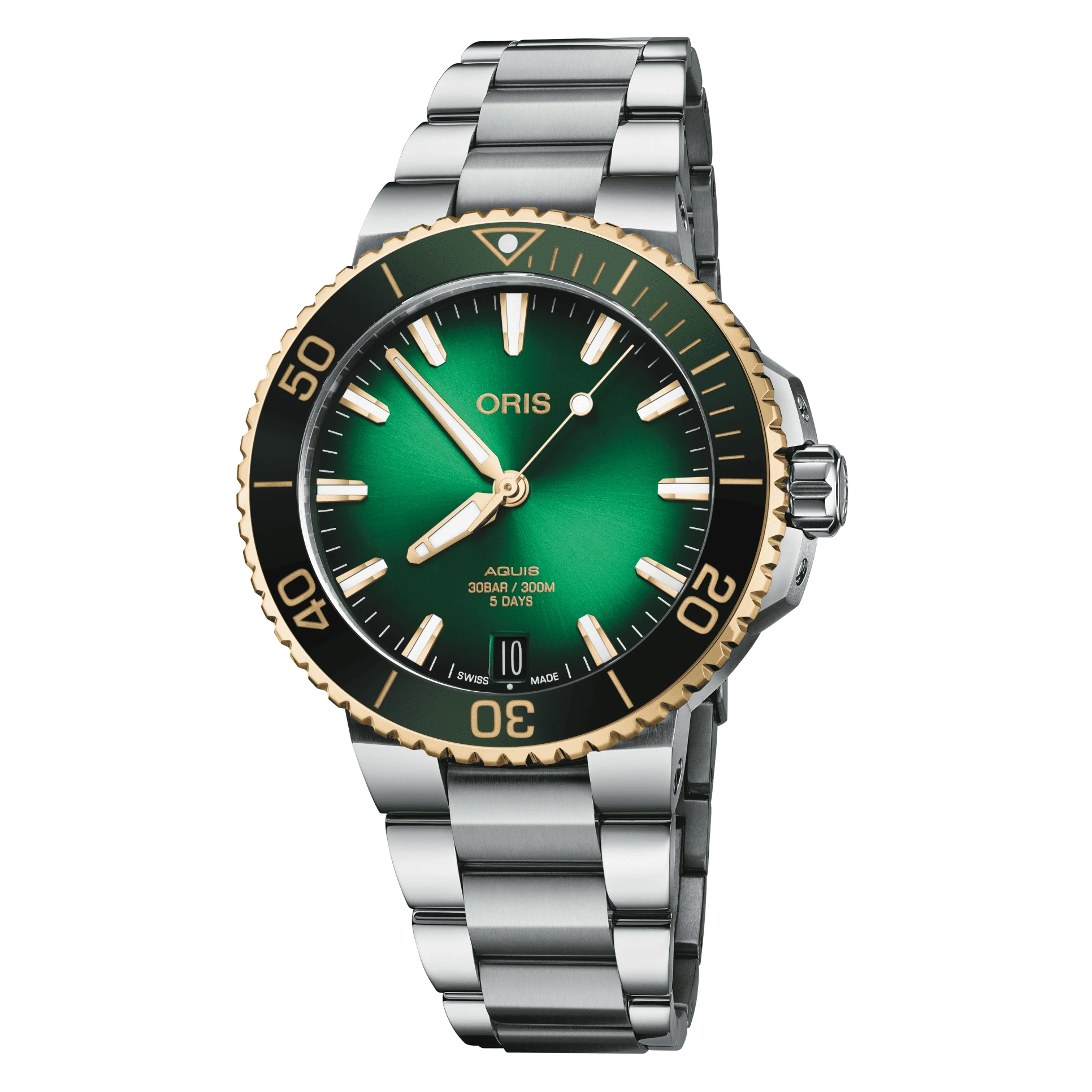 Oris Aquis Date Calibre 400 41,5mm  Taucheruhr Herrenuhr 01 400 7769 6357-07 8 22 09PE
