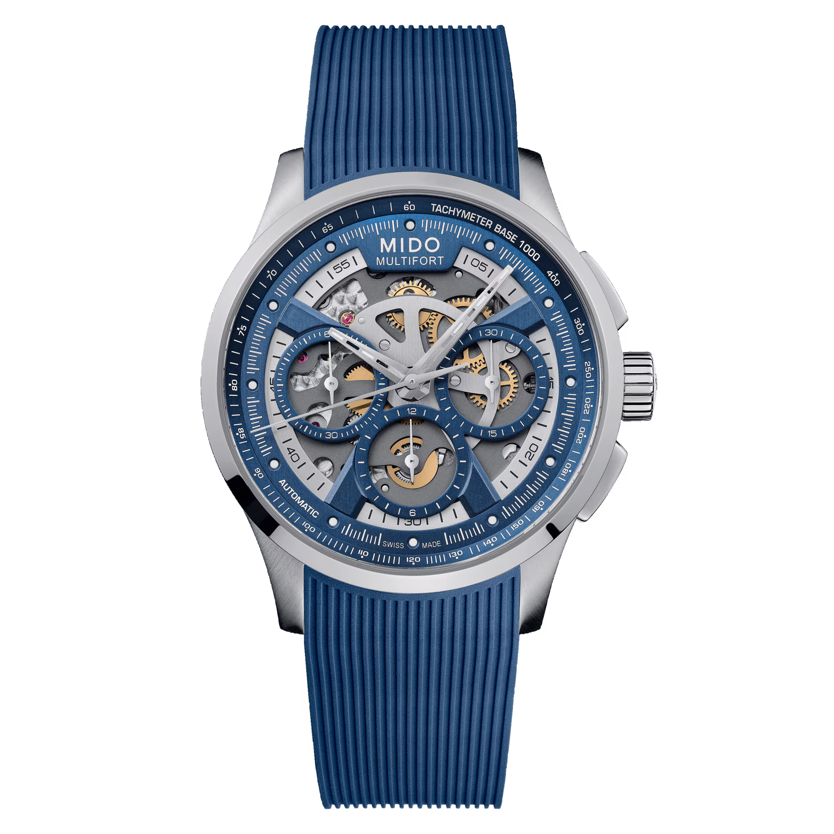 Mido Multifort Skeleton Chronograph Herrenuhr M038.662.17.040.00