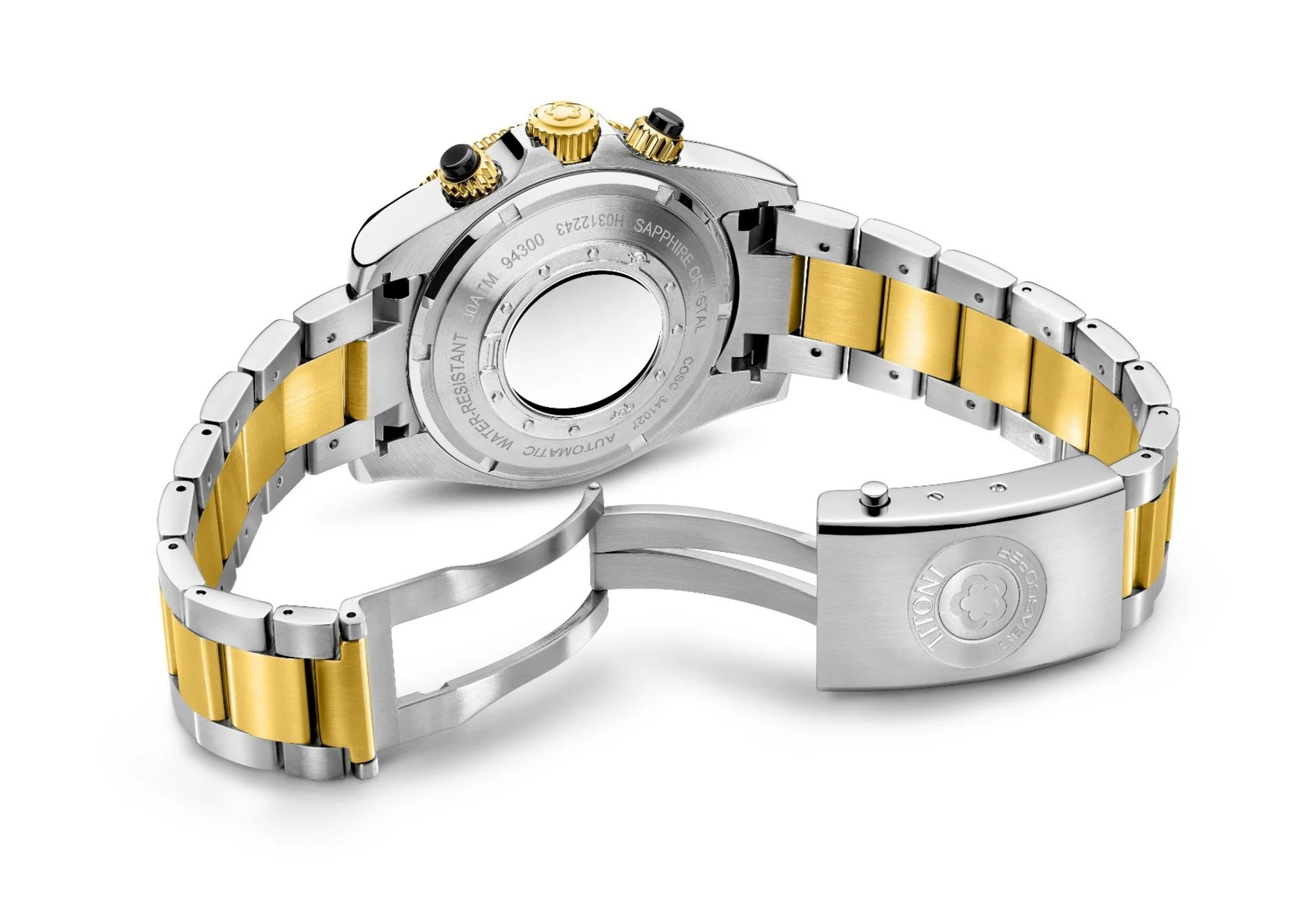 Titoni Seascoper Chronograph Bicolor Herrenuhr 94300 SY-BK-731
