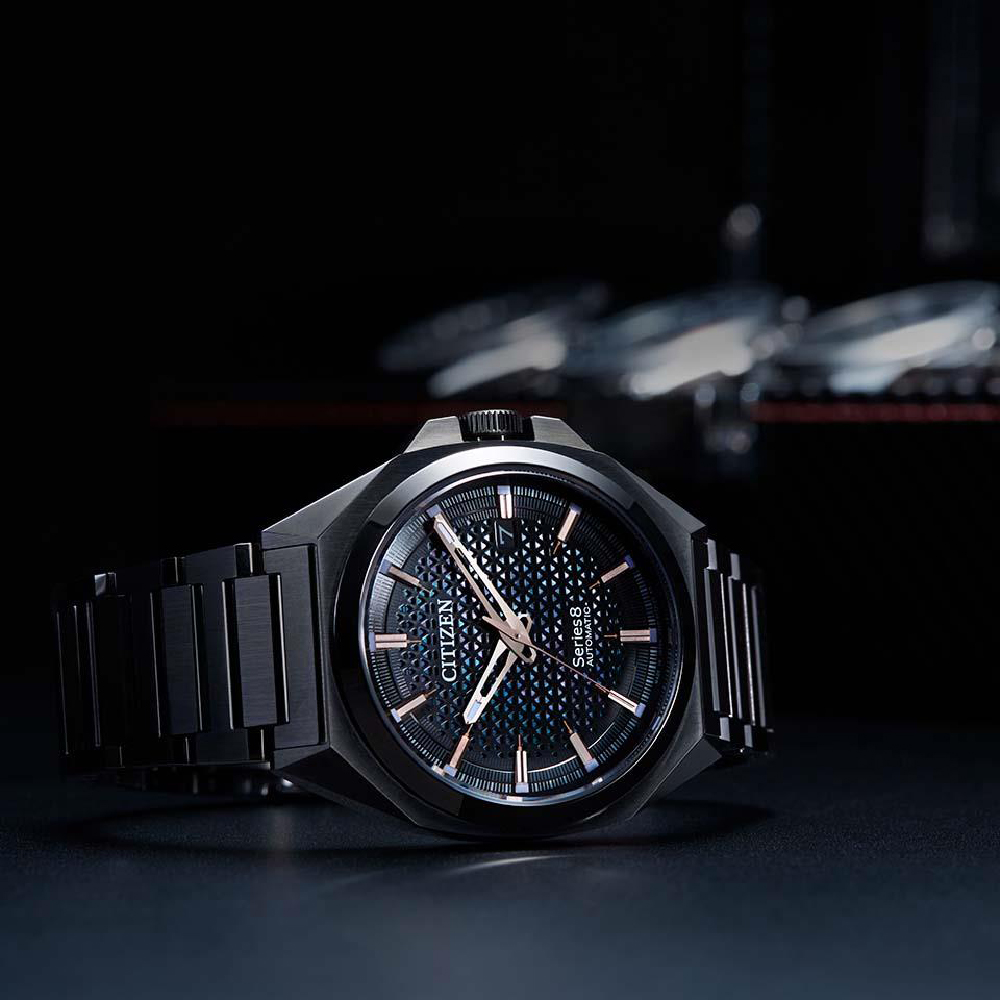 Citizen Herrenuhr Series 8 schwarz Automatik NA1015-81Z