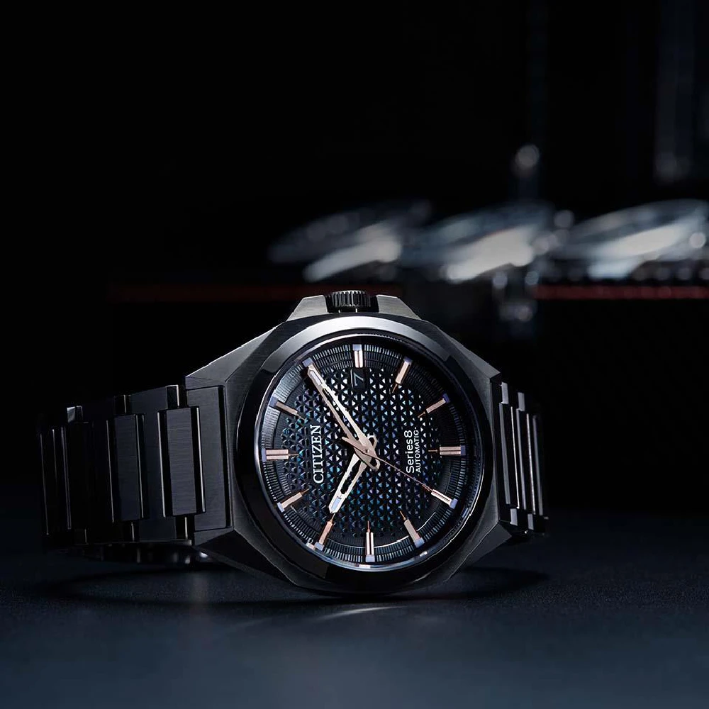 Citizen Herrenuhr Series 8 schwarz Automatik NA1015-81Z