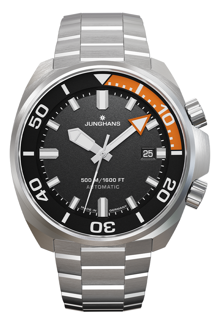 Junghans Aquaris Diver, Taucheruhr bis 50 bar, Automatikwerk Herrenuhr 27/4668.44
