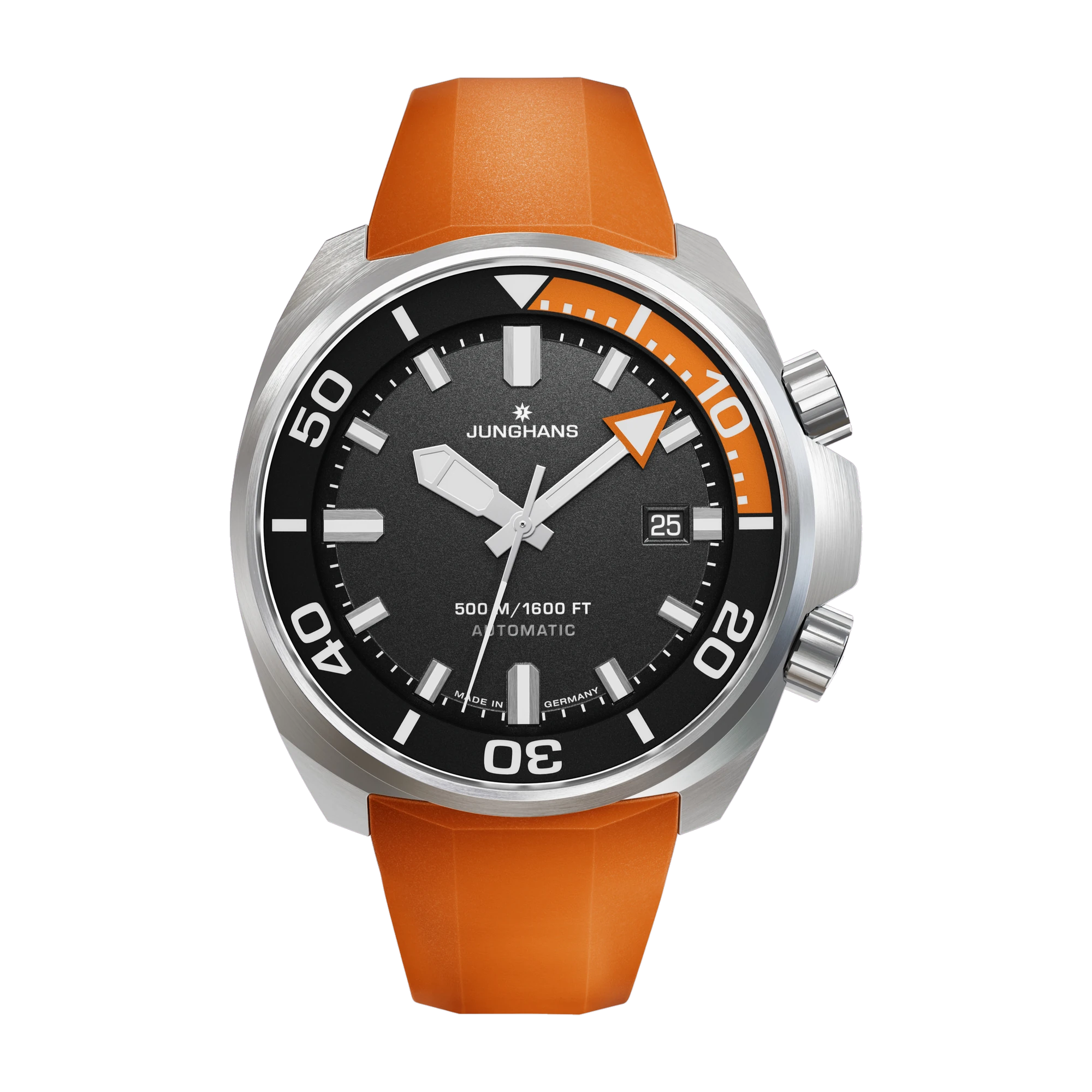 Junghans Aquaris Diver, Taucheruhr bis 50 bar, Automatikwerk Herrenuhr 27/4668.44