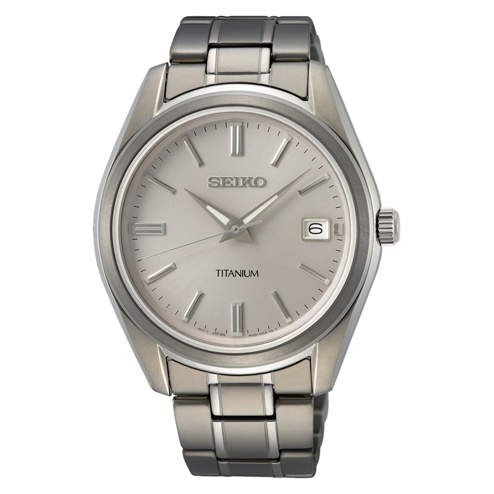Seiko Quarz SUR369P1 Herrenuhr
