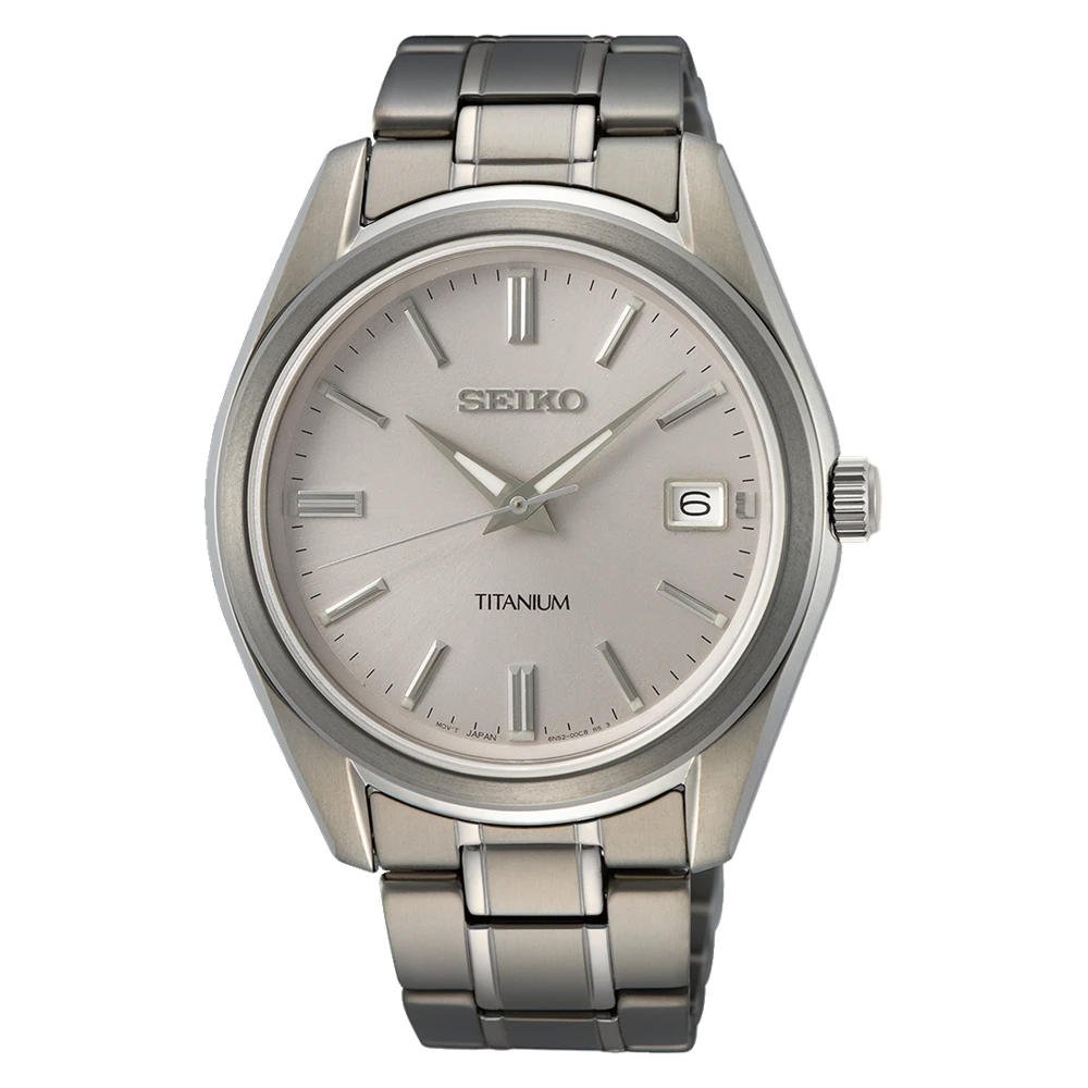 Seiko Quarz SUR369P1 Herrenuhr
