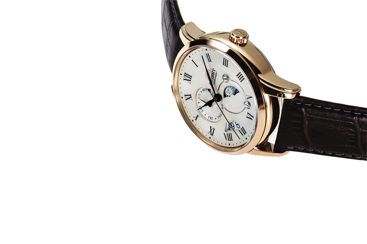 Orient Classic Automatik 42,5 mm Elfenbeinweiß Herrenuhr RA-AK0007S30B