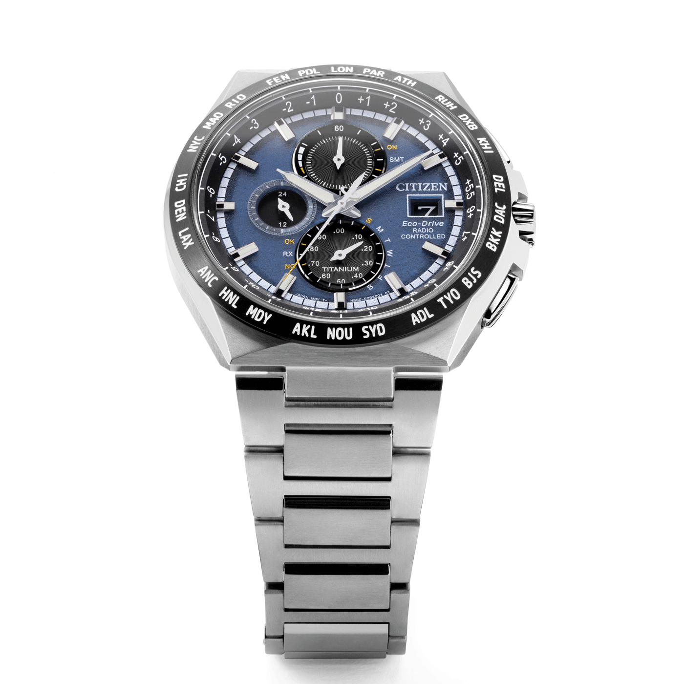 Citizen Eco Drive Chronograph Herrenuhr AT8238-84L
