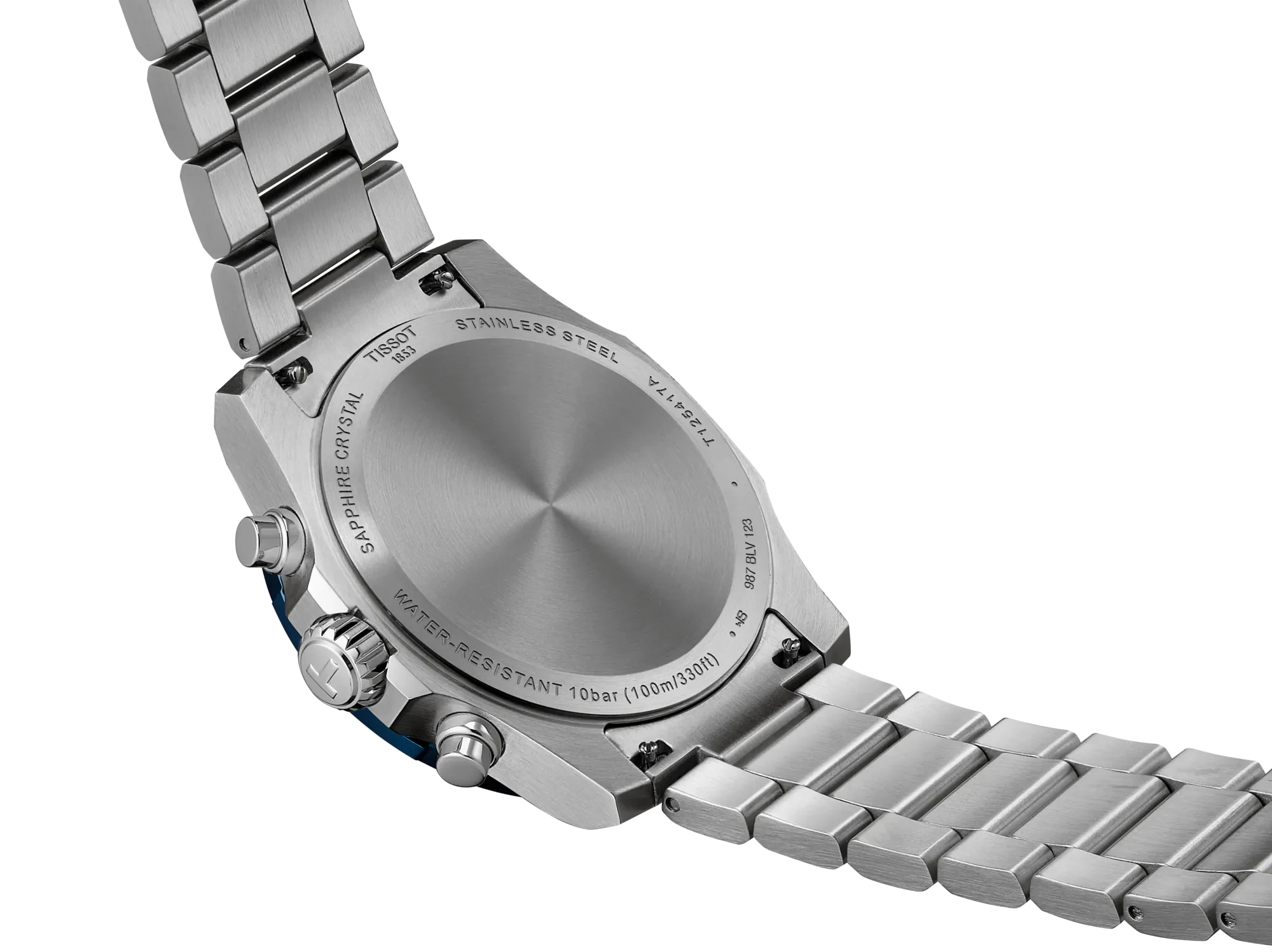 Tissot Supersport Chrono 42mm, Quarzwerk, Butterfly-Faltschließe mit Drückern Herrenuhr T125.417.11.041.00