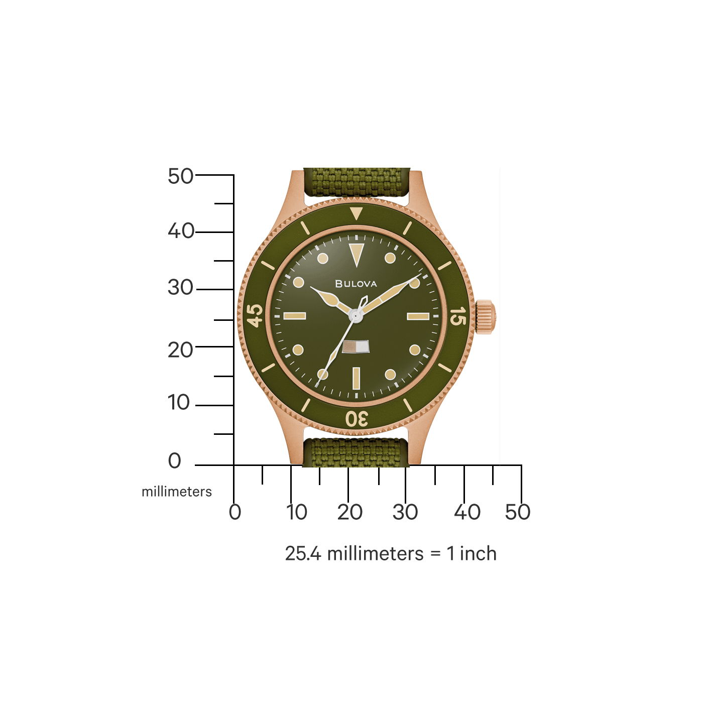 Bulova Automatik Herrenuhr 98A324
